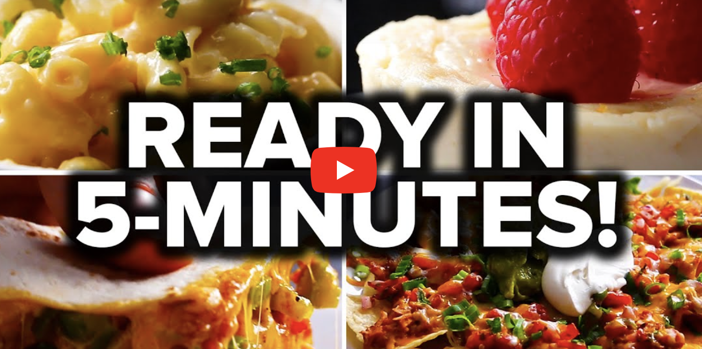 7 Recipes You Can Make In 5 Minutes 