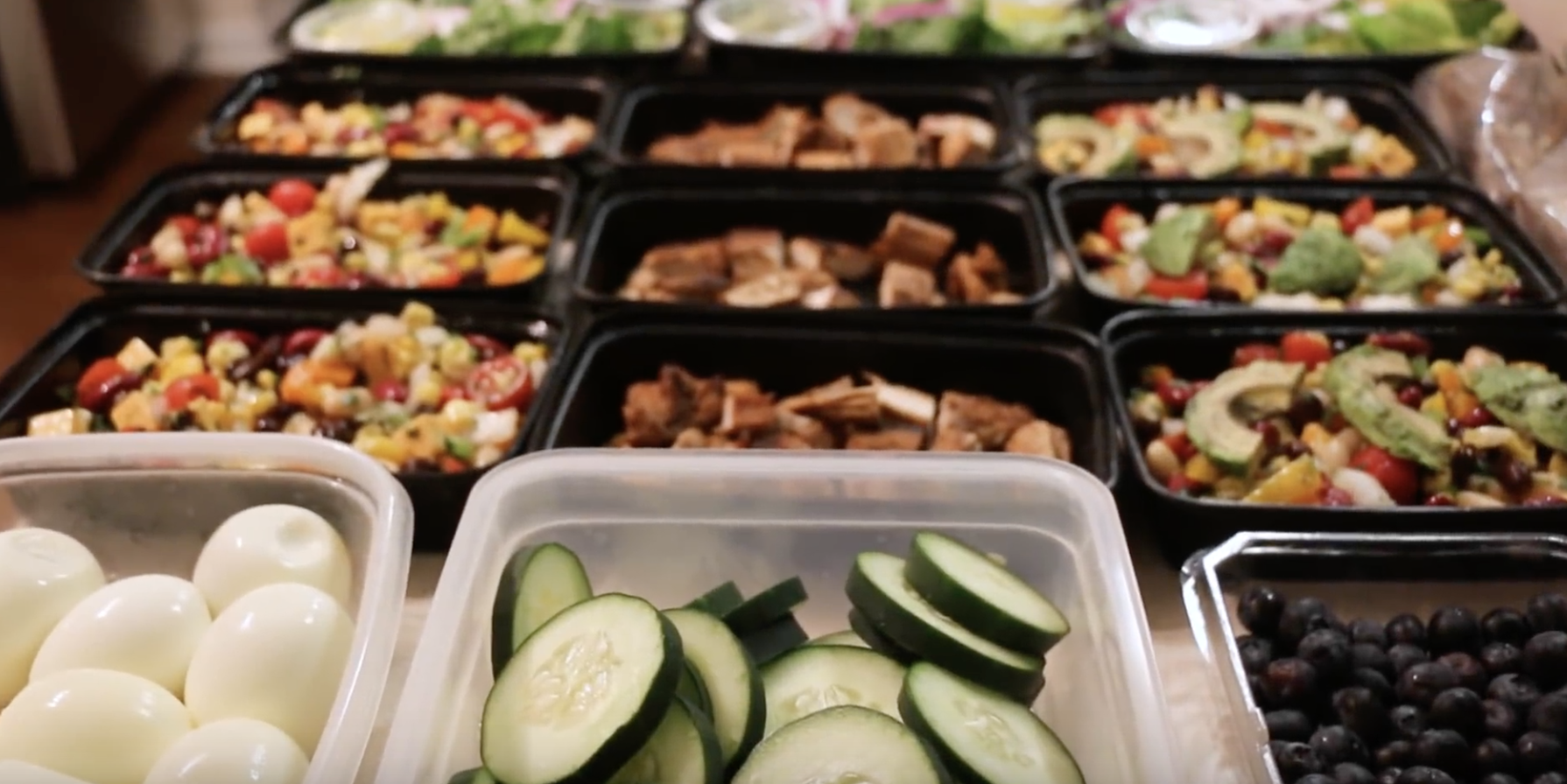 Meal Prep For Weight Loss - Breakfast, Lunch, Dinner, and Snacks - 1600