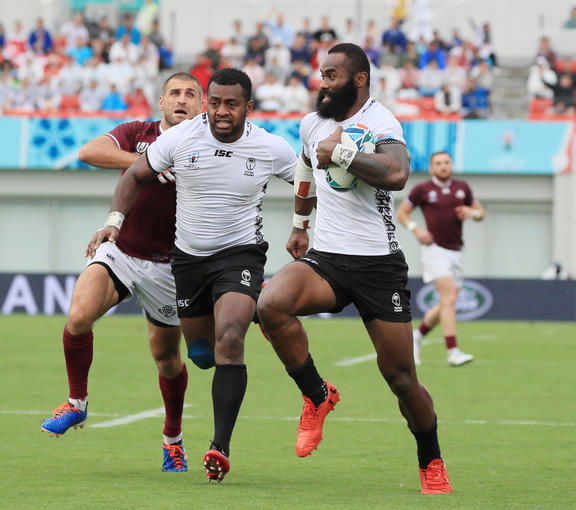 Semi Radradra scored two tries and set up three others for Fiji.