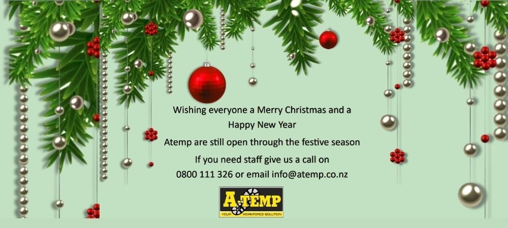 Merry Christmas - A-temp Recruitment