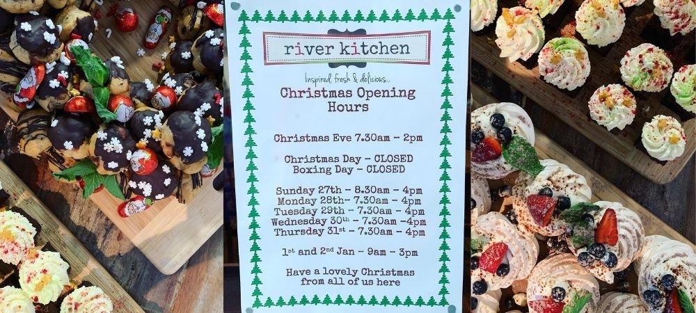 CHRISTMAS HOURS River Kitchen