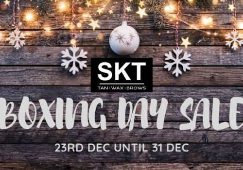 Boxing Day Sale At SKT Tan Wax Brows