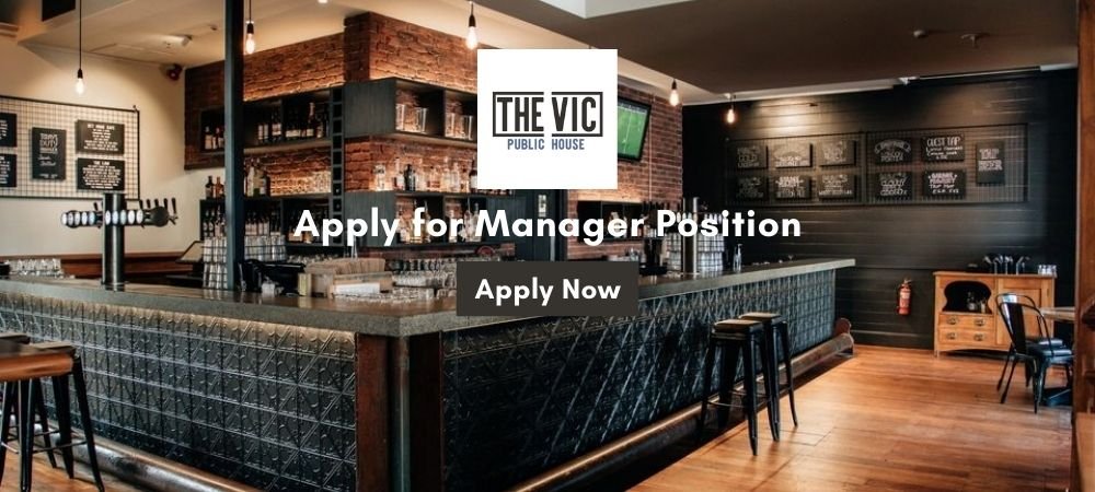 The VIC Brewbar - Duty Manager of a recently re-branded, re-fitted, busy inner city pub. Working with a great team for accommodating employers. Great staff benefits package including free gym access | Nelson Tasman |Uniquely Nelson