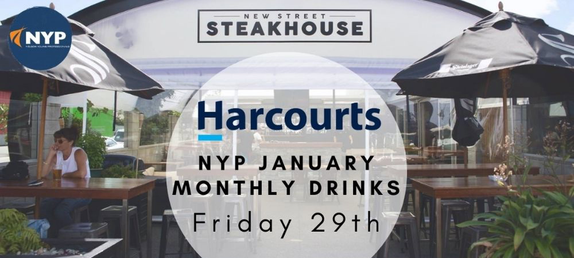 Harcourts NYP January Monthly Drinks