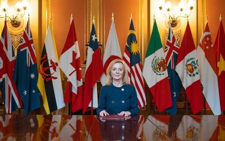 UK international trade secretary Liz Truss is expected to approach NZ about joining the CPTPP tomorrow.