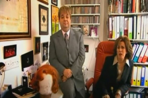 Catherine Tate show. Ivan Trudy present their wig emporium